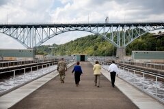 August 20, 2019 - Senator Iovino toured the Allegheny County Sanitary Authority (ALCOSAN)'s wastewater treatment plant with the US Army Corps of Engineers Pittsburgh District. At ALCOSAN, they treat 250 million gallons of water each day for 83 municipalities throughout the region.