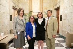 June 27, 2019 - Senator Iovino congratulates Allegheny County's newest Court of Common Pleas Judge and MountLebanon native - Mary McGinley.